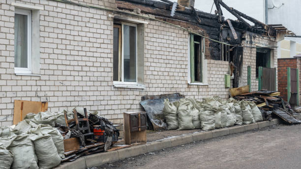Professional Soot Cleanup technician working in Warsaw, MN